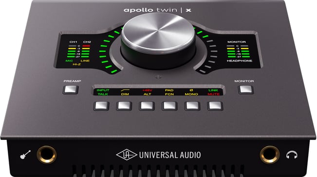 UA Apollo Twin X TB3 Audio Interface 1