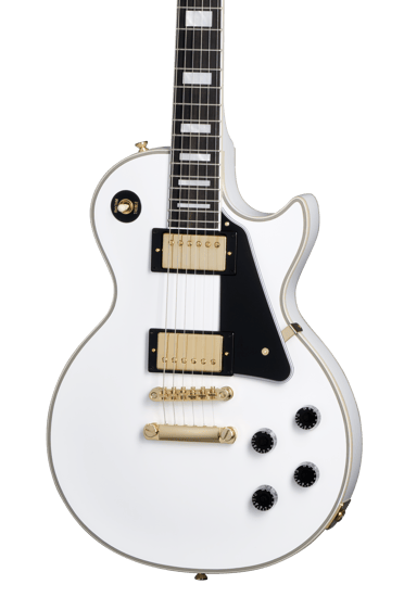 Epiphone Inspired by Gibson Custom Les Paul Custom, Alpine White