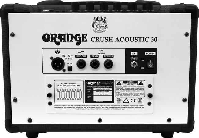 Orange Crush Acoustic 30 Combo Black 5