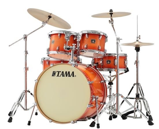 Tama Superstar Classic 5 Piece Shell Pack, Tangerine Lacquer Burst
