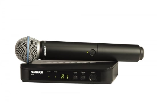 Shure BLX24UK/B58 Handheld Wireless Microphone System