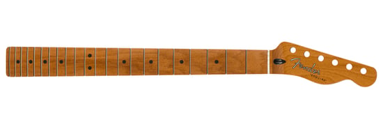 Fender 50's Modified Esquire Neck, 22 Narrow Tall Frets, 9.5"", U Shape, Roasted Maple