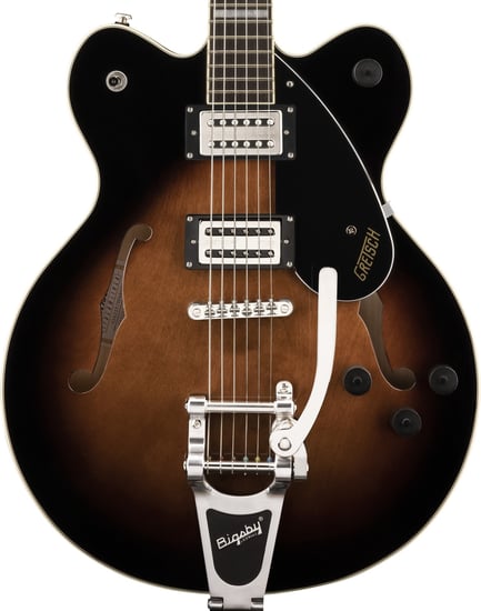 Gretsch G2622T Streamliner Center Block Double-Cut with Bigsby, Brownstone Maple
