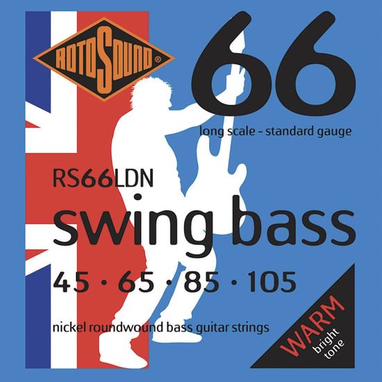 Rotosound RS66LDN Swing Bass 66, Long Scale, Standard, 45-105