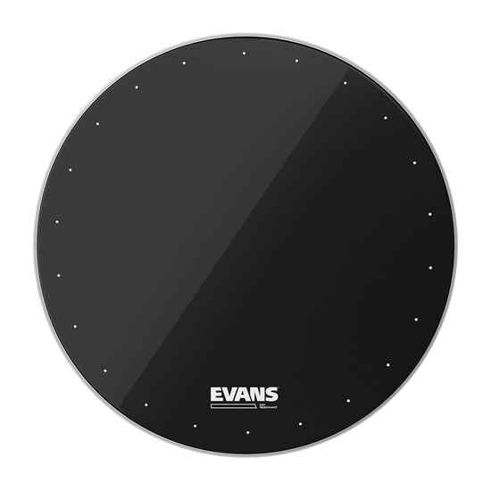 Evans EQ1 Resonant Black Bass Drum Head 20in, BD20RA