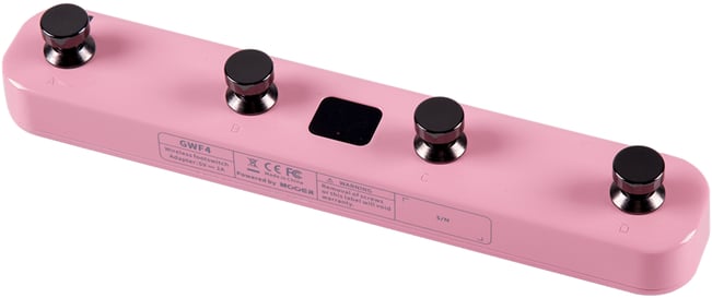 Mooer GTRS Wireless Footswitch, Pink