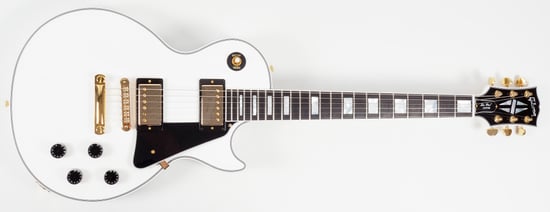 Gibson Custom Les Paul Custom, Ebony Fingerboard, Gloss Alpine White