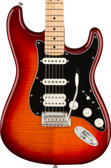 Fender Player Stratocaster HSS Plus Top Aged Cherry Burst Maple Neck