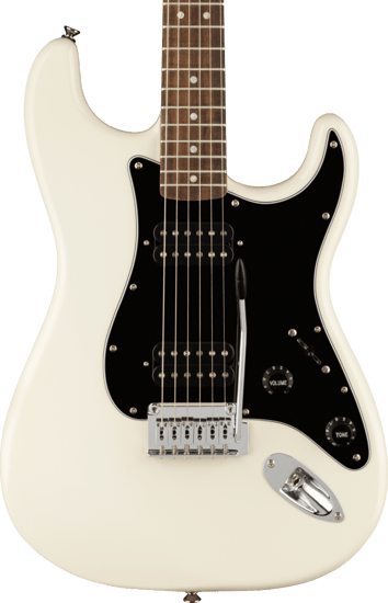 Squier Affinity Series Stratocaster HH, Laurel Fingerboard, Olympic White
