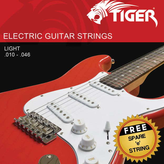 Tiger EGS-L Electric Guitar Strings 1