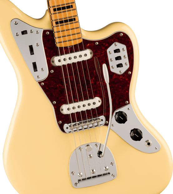 Fender Vintera II 70s Jaguar White Tilt 2