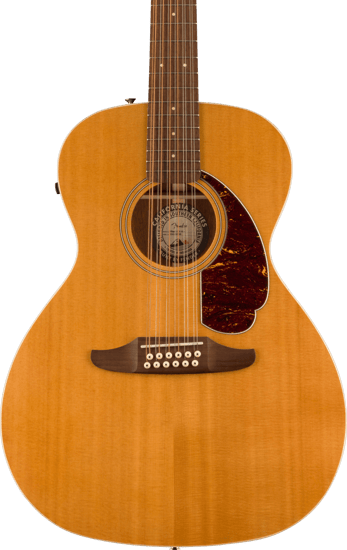 Fender Villager 12-String, Walnut Fingerboard, Tortoiseshell Pickguard, Aged Natural