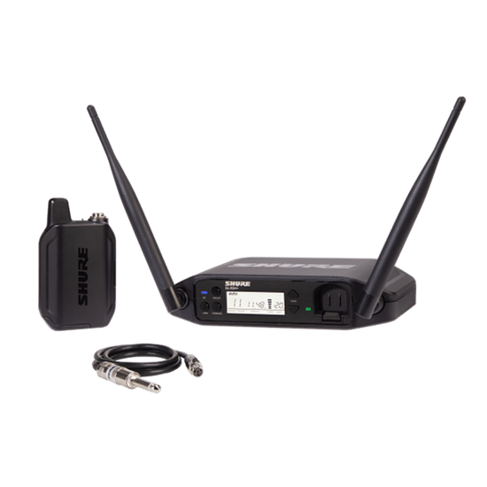 Shure GLXD14+ Dual Band Wireless Bodypack System