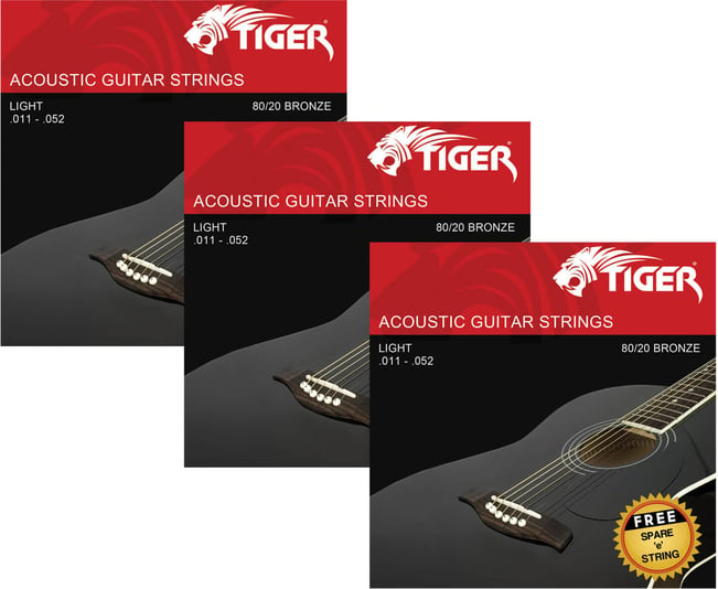 Tiger AGS-3-SL Acoustic Strings 1