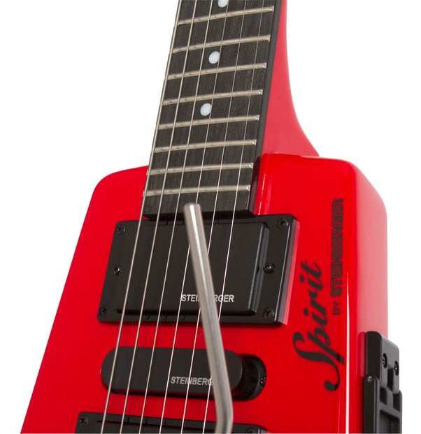 Steinberger GT-PRO Deluxe Hot Rod Red neck