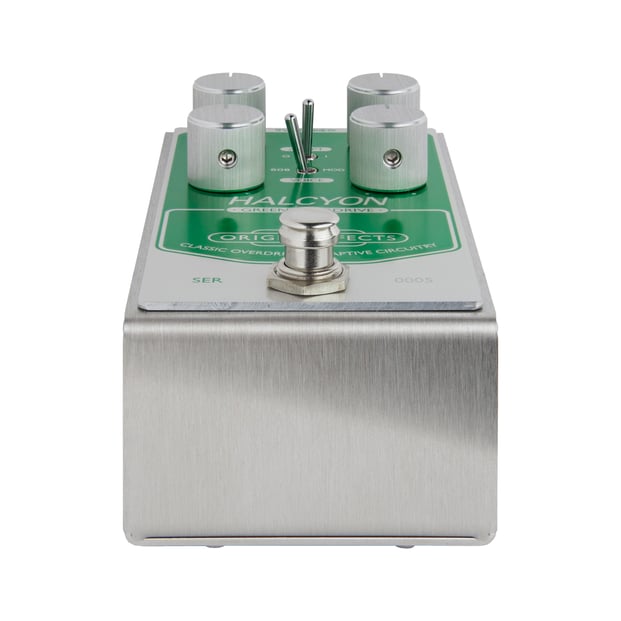 Origin Effects Halcyon Green Overdrive Angle