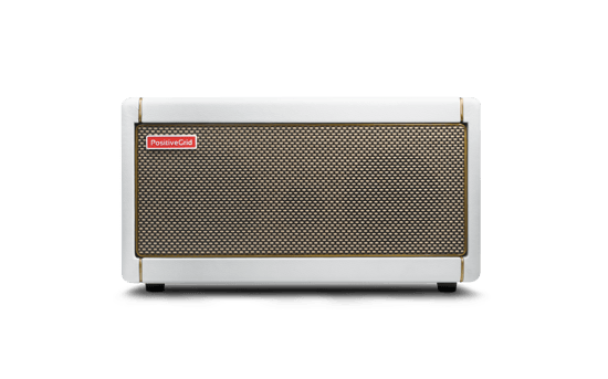 Positive Grid Spark 40W Practice Amp, Pearl White