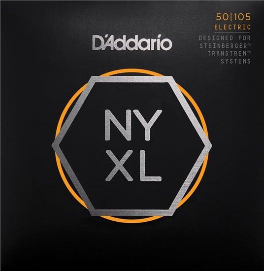 D'Addario NYXL50105 Nickel Wound Bass, Medium, 50-105, Long Scale