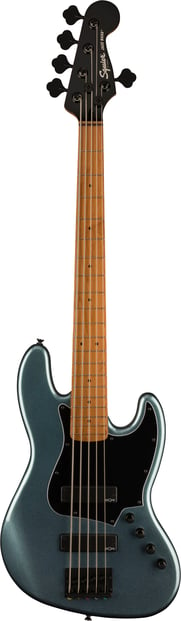 Squier Contemporary Jazz Bass Gunmetal Front