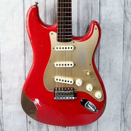 Fender '59 Stratocaster LTD, Heavy Relic, Fiesta Red, Second-Hand