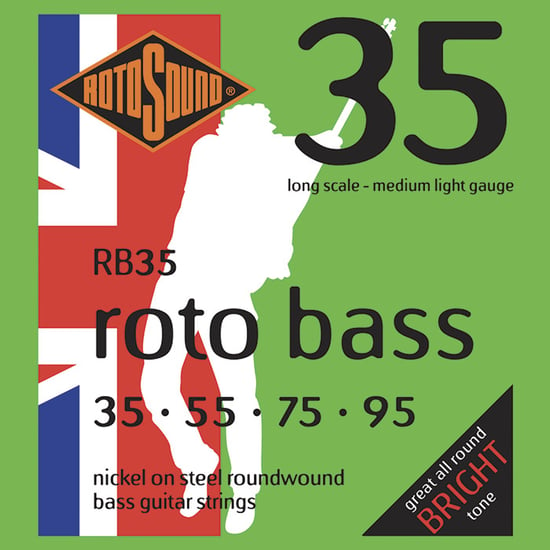 Rotosound RB35 Roto Bass, Long Scale, Medium Light, 35-95