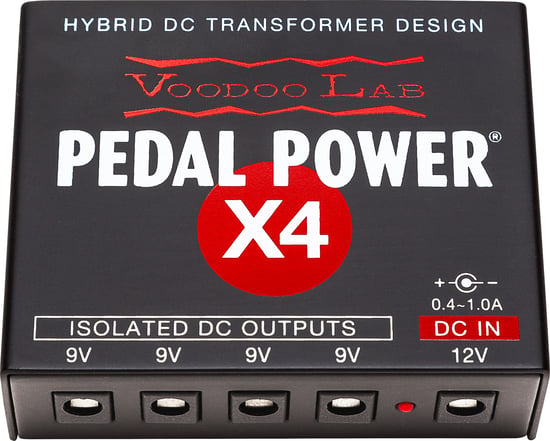 Voodoo Lab PPX4EX Pedal Power X4 Pedal Board Power Supply