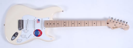 Fender Eric Clapton Stratocaster, Olympic White