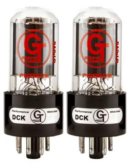 Groove Tubes GT-6V6-S Medium, Matched Pair