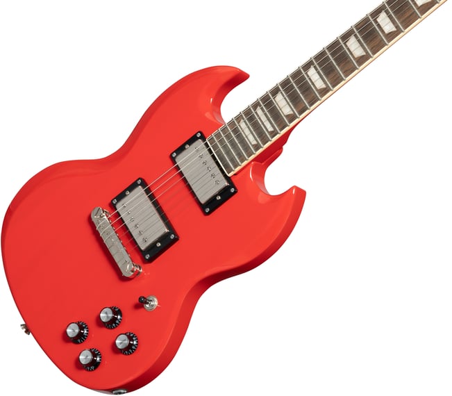 Epiphone Power Players SG, Lava Red Body