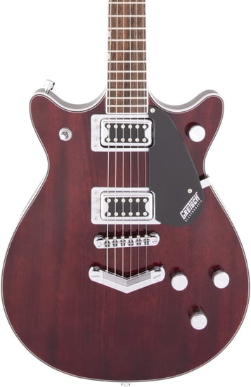 Gretsch G5222 Electromatic Double Jet BT with V-Stoptail, Laurel Fingerboard, Walnut Stain