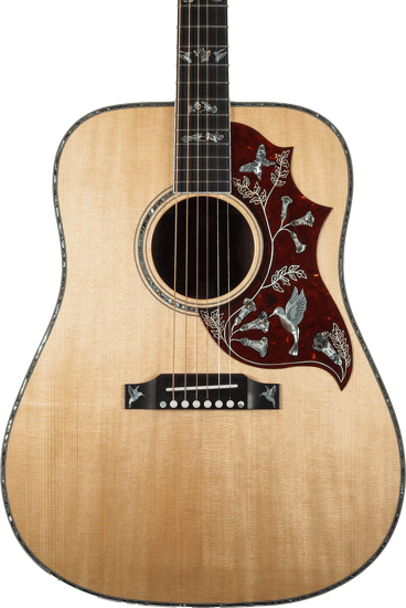 Gibson Acoustic Hummingbird Custom Koa, Ebony Fretboard, Antique Natural
