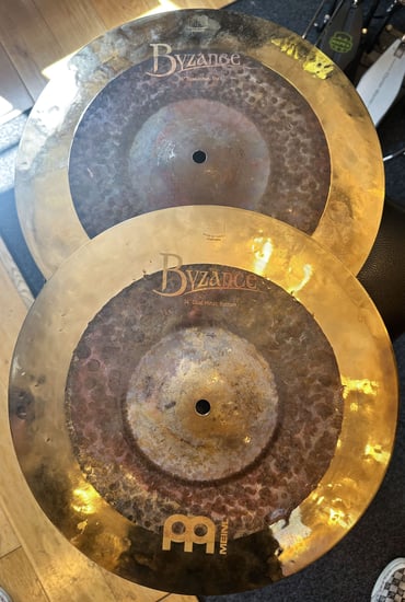 Meinl Byzance Dual Hihats 14in, Second-Hand