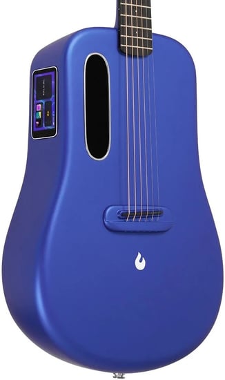 Lava ME 3 Electro Acoustic with Space Bag, 36in, Blue