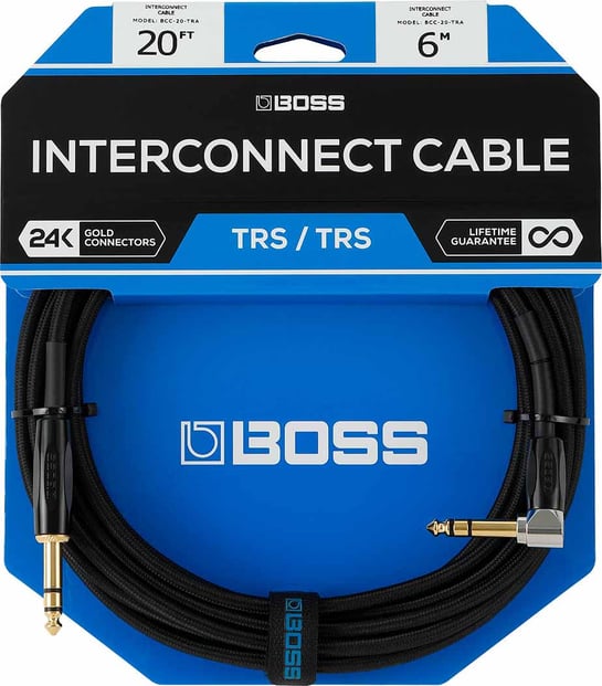 Boss BCC-30-TRA Heavy Duty TRS Cable, 30ft/9m 2