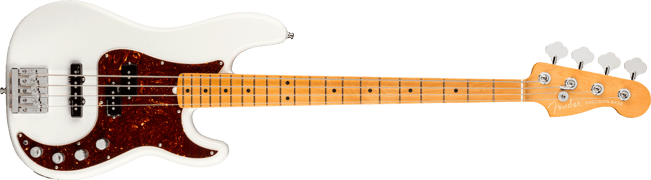 Fender American Ultra Precision Bass Arctic Pearl