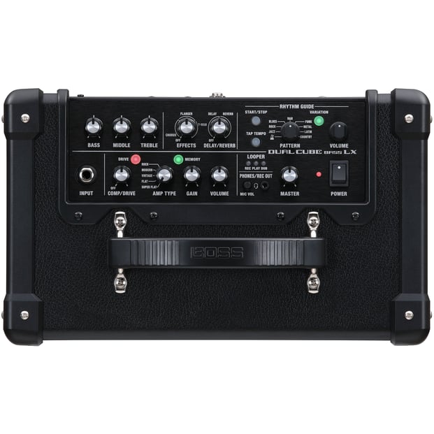 Boss Dual Cube Bass LX Bass Amp Control Panel
