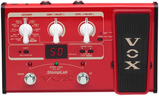 Vox StompLab IIB Modeling Bass Effects Pedal