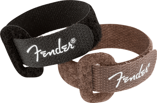 Fender Cable Ties 7' Black and Brown