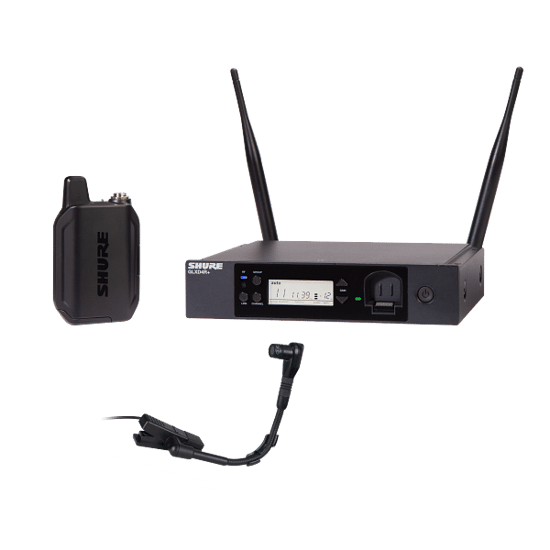 Shure GLXD14R+ BETA98H/C Gooseneck Wireless Rack System