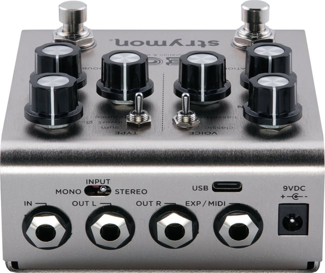 Strymon Deco Tape Pedal V2 Rear Connections
