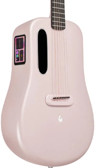 Lava ME 3 Electro Acoustic with Space Bag, 38in, Pink