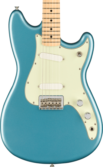 Fender Player Duo Sonic Maple Fingerboard, Tidepool