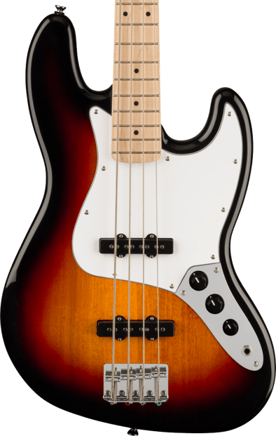 Squier Affinity Jazz Bass 3-Colour Sunburst