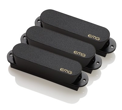 EMG SLV-SET Active Single Coil Pickup Set, Black
