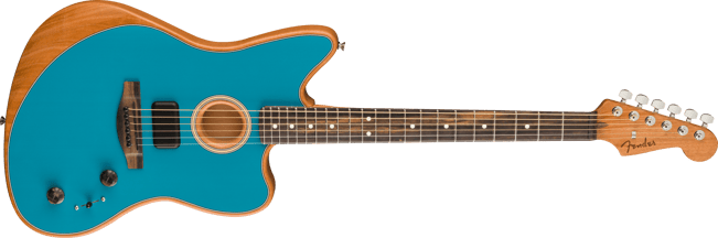 Fender Acoustasonic Jazzmaster Ocean Turquoise 2