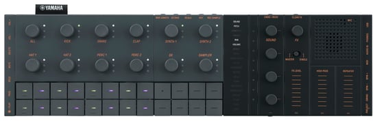 Yamaha SEQTRAK 16-Track Sequencer & Synthesizer, Black