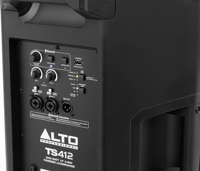 Alto Professional Truesonic TS412 PA Back