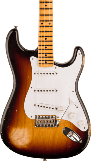 Fender Custom Shop Limited Edition 70th Anniversary 1954 Stratocaster Relic, 2-Colour Sunburst