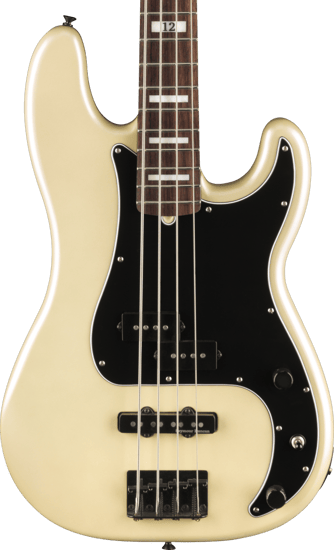 Fender Duff Mckagan Deluxe Precision Bass, RW, Olympic Pearl